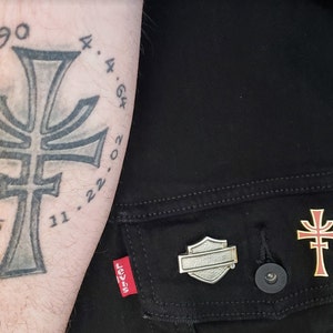 Brotherhood of the Cruciform Sword Enamel Pin. Perfect for - Etsy Israel